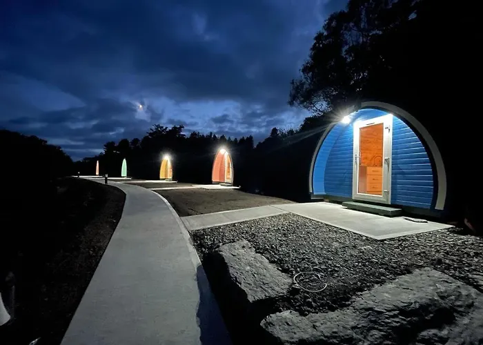 キャンプ場 Berehaven Pods *